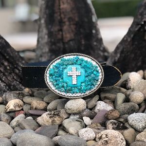 Handcrafted, one of a kind belt buckle